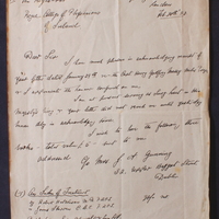 Letter to Thomas Kirkpatrick, 20 February 1923