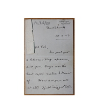 Letter from Marian Blake to Charles Daly, 13 February 1923