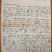 Letter from Cormac Ua Dálaigh to Nora Rice, 18 January 1923