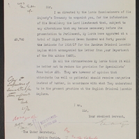 Letter from Edward Egan to Matthew Nathan, 24 February 1916