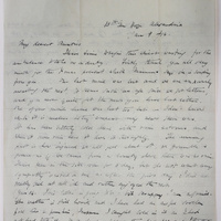 Letter from Emma Duffin to her aunts, 9 January 1916, 