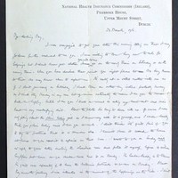 Letter from James Finn to May Fay, 23 March 1916