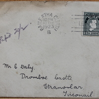 Letter from Jen Ring to Charlie Daly, 10 February 1923