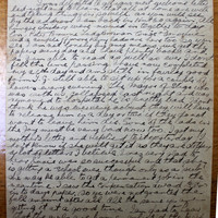 Letter from Thomas Daly to Mary Daly, 8 November 1923