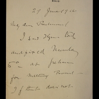 Letter from John Dillon to John Redmond, 29 June 1916