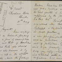 Letter from Ethel Hardingham Quinn to Herbert Henry Asquith, 11 May 1916