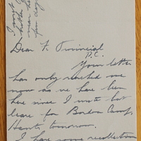 Letter from Father Willie Doyle S.J. to Fr Provincial Thomas V. Nolan, 31 December 1915