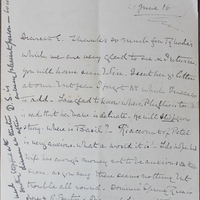 Letter from Jane Coffey, 20 June 1916