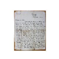 Letter from Máire de Blácain to  Charles Daly, 4 February 1923