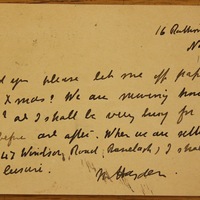 Letter from Mary Hayden to Hanna Sheehy Skeffington, 16 November 1915