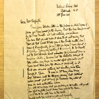 Letter from Major Francis Fletcher-Vane to Hanna Sheehy Skeffington, 18 June 1916