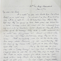 Letter from Emma Duffin to Celia Duffin, 15 January 1916 