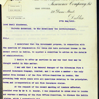 Letter to Basil Blackwood, 17 May 1916