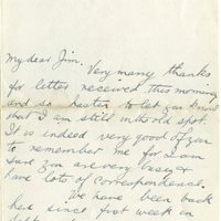 Letter from Peg O&#039;Sullivan, Birmingham, to James Ryan, 2 October 1916