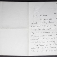 Letter from Bishop Patrick Morrisroe to John F. Hogan, 17 September 1916