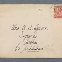 Letter from Charles Wyndham Wynne to Alice Katherine Wynne, 31 March 1916	