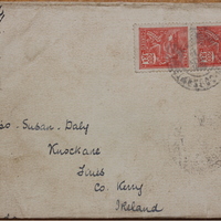 Letter from Nora Ring to Susan Daly, 9 November 1923