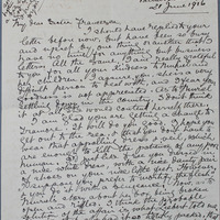 Letter from Isabella Gifford to Sister Francesca, Mary MacDonagh