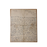 Letter from Marian Blake to Mrs. Daly, 16 March 1923