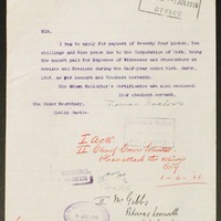 Letter from Thomas Ireton to Robert Chalmers, 30 May 1916