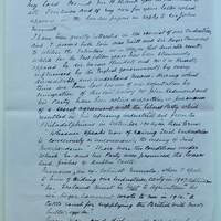 Letter from F. T. Warburton to Bishop E. T. O&#039;Dwyer, 30 May 1916