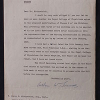 Letter from Arthur Warren Samuels to Thomas Kirkpatrick, 18 January 1918