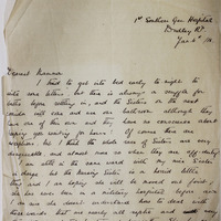 Letter from Molly  Duffin to Maria Duffin, 4 January 1916