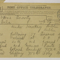 Letter from Prisoner of War Camp to the Under Secretary, 19 July 1916