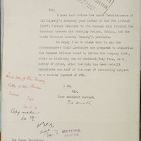 Letter from Thomas Heath to the Under Secretary, 23 June 1916