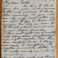 Letter from Father Willie Doyle S.J. to Hugh Doyle, 20 December 1915