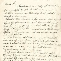 Letter from Padraig O&#039;Briain to Gregory Ashe, 24 October 1917