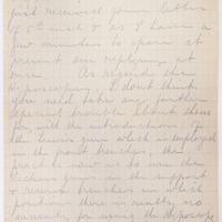 Letter from James Davidson to his father S.C. Davidson, 16 February 1916