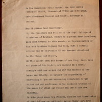 Letter from the President, Royal College of Physicians to Viscount French, 7 June 1918