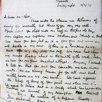 Letter from Máire De Blácain to Charles Daly, 4 February 1923