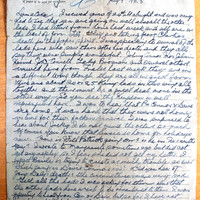 Letter from Thomas Daly to Liam Daly, 9 July 1923