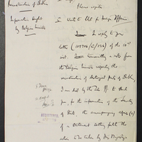 Letter from J.D. to the Chief Secretary&#039;s Office, circa 17 June 1916