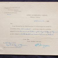 Letter from George Chester Duggan to Thomas Kirkpatrick, 17 November 1920