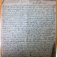 Letter from Thomas Daly to Mary Daly, 30 July 1923