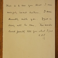 Letter from E.P.L to Hanna Sheehy Skeffington, circa May 1916