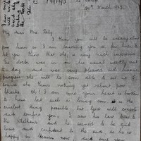 Letter from Cáitlin Nic Duarcáin to Ellen Daly, 20 March 1923