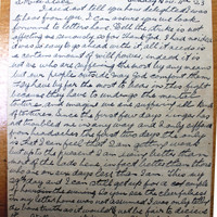 Letter from Thomas Daly to Mary Daly, 11 November 1923