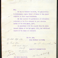 Letter from W.F. Butler to Robert Chalmers, 12 July 1916