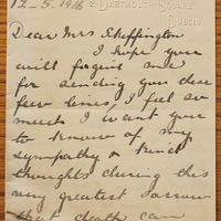 Letter from Kathleen Day to Hanna Sheehy Skeffington, 12 May 1916