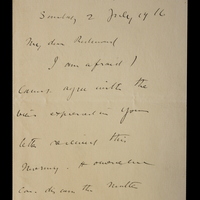 Letter from John Dillon to John Redmond, 2 July 1916