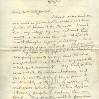 Letter from Herbert Pim to Mabel FitzGerald, 4 December 1915