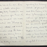 Letter from May Fay to James Finn, early February 1916