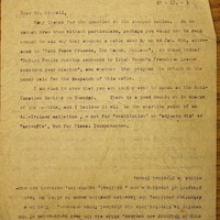 Letter from Francis Sheehy Skeffington to Laurence J. Ginnell, 27 February 1916