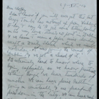 Letter from Margaret Ruth Leslie to her brother Cecil George Leslie, 29 April 1916