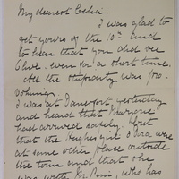 Letter from Maria Duffin to Celia Duffin, 13 February 1916