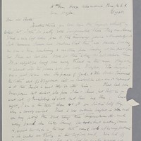 Letter from Emma Duffin to old Ruth